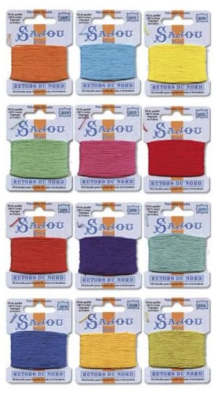 Sajou's Retors du Nord - Box of 12 Modern Colors (#2) **New Lower Price**